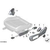 BMW Seat Trim Panel - Genuine BMW 52107469671