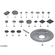 BMW Jack Pad - Genuine BMW 51719448471