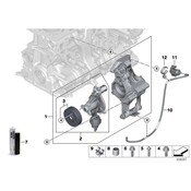 BMW Engine Water Pump Pulley - Genuine BMW 11518663674