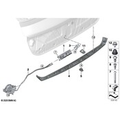 BMW Trunk Lock Actuator Motor - Genuine BMW 51249463391