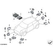 Mini Parking Aid Sensor - Genuine Mini 66209462570