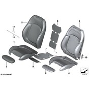 Mini Seat Back Cover - Genuine Mini 52107344586