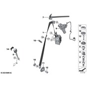 BMW Seat Belt Receptacle - Genuine BMW 72117938033