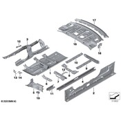 BMW Accelerator Pedal Bracket - Genuine BMW 41007488044