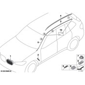 BMW Fender Molding - Genuine BMW 51137418606
