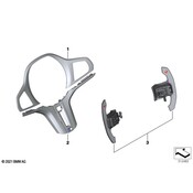 BMW Steering Wheel Trim - Genuine BMW 32309882895