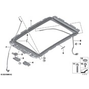 BMW Sunroof Motor - Genuine BMW 67617933159