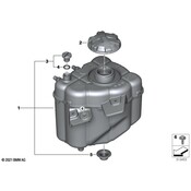 BMW Radiator Cap - Genuine BMW 17139885509