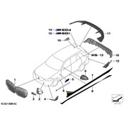 BMW Rocker Panel Decal - Genuine BMW 51142461811