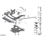 BMW Lateral Arm Bracket - Genuine BMW 31126863104