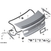BMW Deck Lid Hinge - Genuine BMW 41007481967