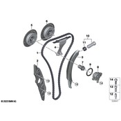 BMW MINI Engine Variable Valve Timing (VVT) Adjuster Magnet - Genuine BMW 11369470457
