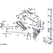 BMW ABS Wheel Speed Sensor - Genuine BMW 34528095701