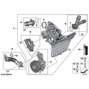 BMW Engine Water Pump Seal - Genuine BMW 11518482257