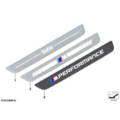 BMW M Performance Door Sill Plate - Genuine BMW 51475A6CBC3
