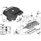 BMW Engine Valve Cover Gasket - Genuine BMW 11121021391