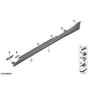 BMW Stone Guard - Genuine BMW 51775A020A1
