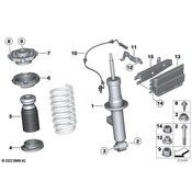 BMW Shock Absorber - Genuine BMW 37106887148