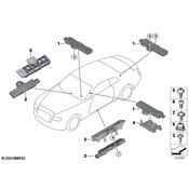BMW Oval-Head Screw Self-Tapping (M6X12 Isa25) - Genuine BMW 07147329192