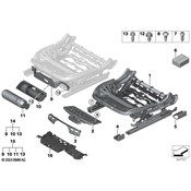 BMW Seat Track Cover - Genuine BMW 52107415073