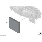 BMW Cabin Air Filter - Genuine BMW 64115A56378