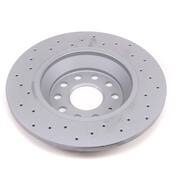 Audi VW Disc Brake Rotor - Zimmermann Sport 3Q0615601A