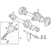 Land Rover Axle Shaft Seal - Genuine Land Rover FTC5209