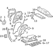 Land Rover Engine Oil Dipstick Tube Seal - Genuine Land Rover LR001511