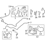 Land Rover Evaporative Emissions System Lines - Genuine Land Rover LR003212