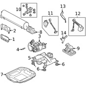 Land Rover Suspension Ride Height Sensor - Genuine Land Rover LR023651