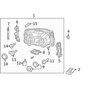 Land Rover Headlight - Genuine Land Rover LR030793