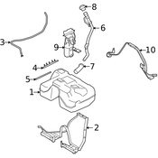 Land Rover Fuel Tank Sending Unit - Genuine Land Rover LR038723