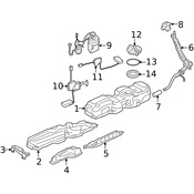 Land Rover Fuel Tank Shield - Genuine Land Rover LR052184