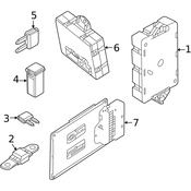 Land Rover Active Suspension Control Module - Genuine Land Rover LR070097