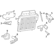 Land Rover Diesel Glow Plug Controller - Genuine Rover LR084649