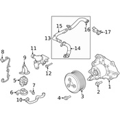 Land Rover Engine Coolant Outlet Flange - Genuine Land Rover LR085514