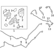Land Rover Vapor Canister Purge Valve Assembly - Genuine Land Rover LR113607