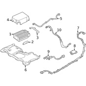 Land Rover Battery Hold Down - Genuine Land Rover LR131514