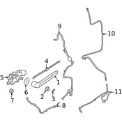 Land Rover Back Glass Wiper Arm - Genuine Land Rover LR132142