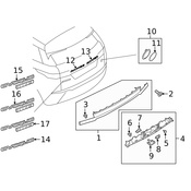 Land Rover Hatch Emblem - Genuine Land Rover LR135464