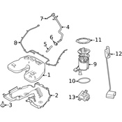 Land Rover Fuel Tank Shield - Genuine Land Rover LR139063
