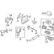 Land Rover Active Suspension Control Module - Genuine Land Rover LR140068