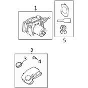 Land Rover Brake Master Cylinder Reservoir - Genuine Land Rover LR154514
