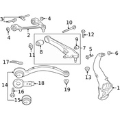 Land Rover Steering Knuckle - Genuine Land Rover LR154767