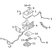 Land Rover Battery Isolation Switch - Genuine Land Rover LR157913