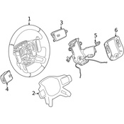 Land Rover Horn Contact Ring - Genuine Land Rover LR173144