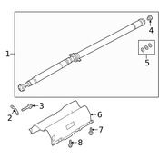 Land Rover Drive Shaft - Genuine Land Rover LR180092