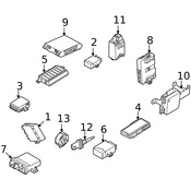 Land Rover Ambient Air Temperature Sensor - Genuine Land Rover NSC000031