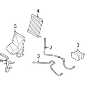 Land Rover Radiator Support Air Duct - Genuine Land Rover PDB500340