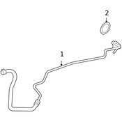 Land Rover Auto Trans Oil Cooler O-Ring - Genuine Land Rover PYX500020